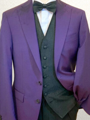 Lilac Mohair Tuxedo