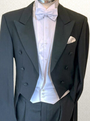 Evening Tails Including Waistcoat & Shirt