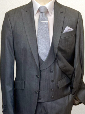 Charcoal Grey Tailored Fit Lounge Suit